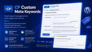 Custom Meta Keywords