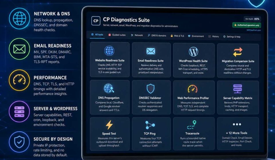 CP Diagnostics Suite
