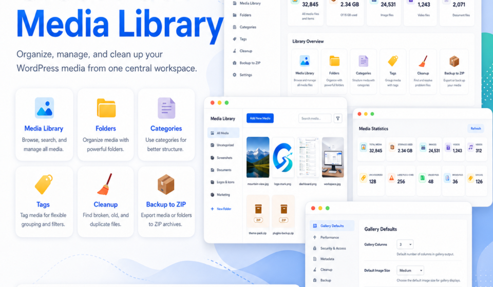 ClearPath Media Library plugin for WordPress